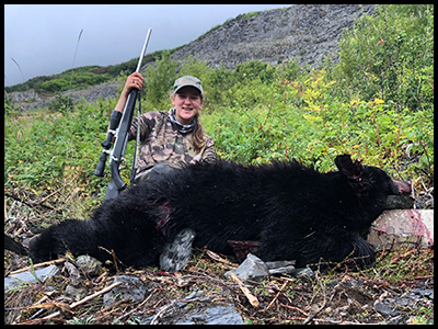 Alaska Black Bear Guided Hunting