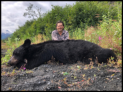 Alaska Black Bear Guided Hunting